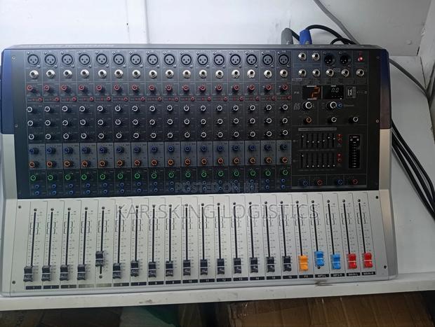 Professional Mixer With 16 Channel and 7 Band Stereo - main view