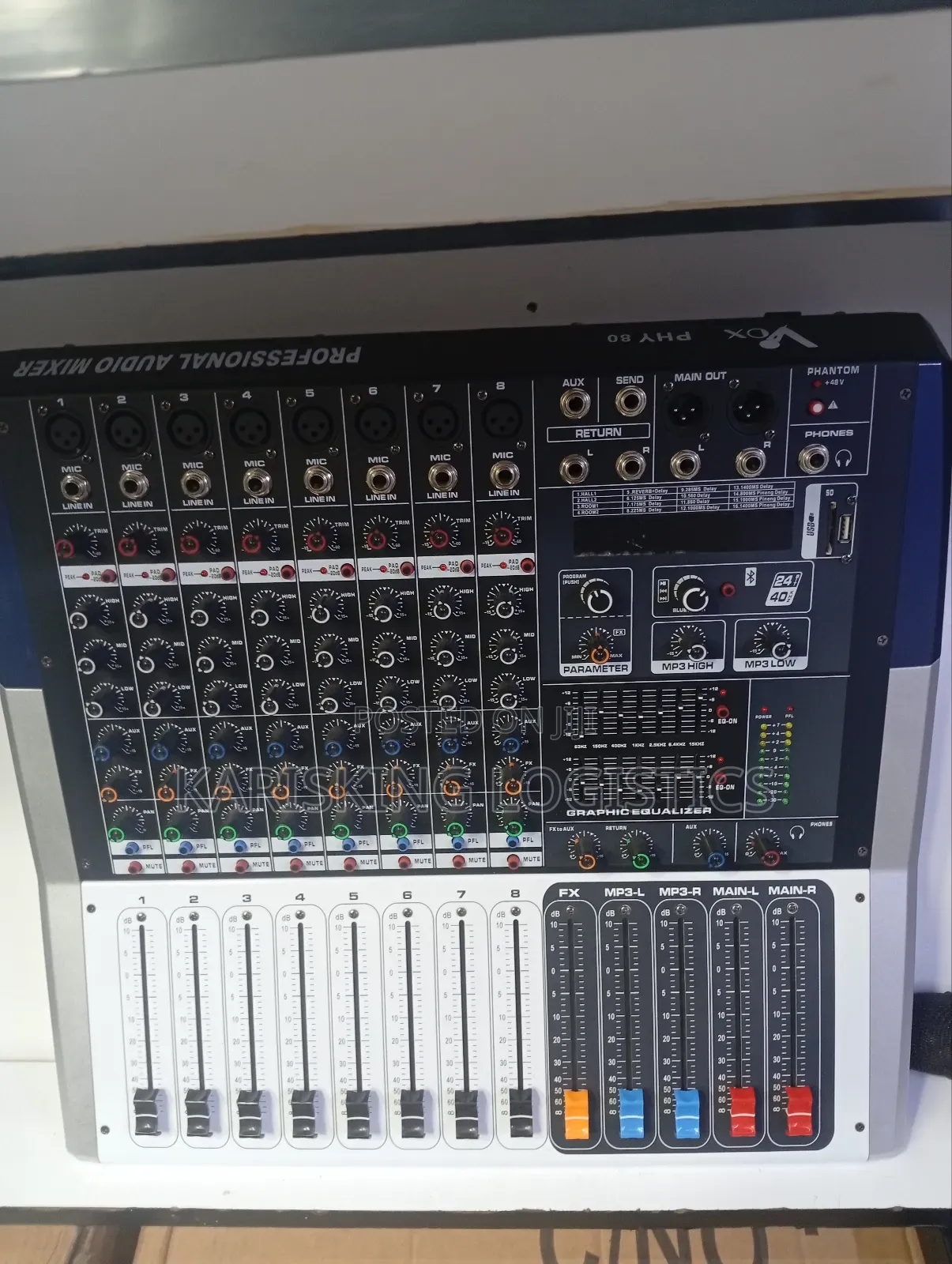 8 Channel Professional Mixer