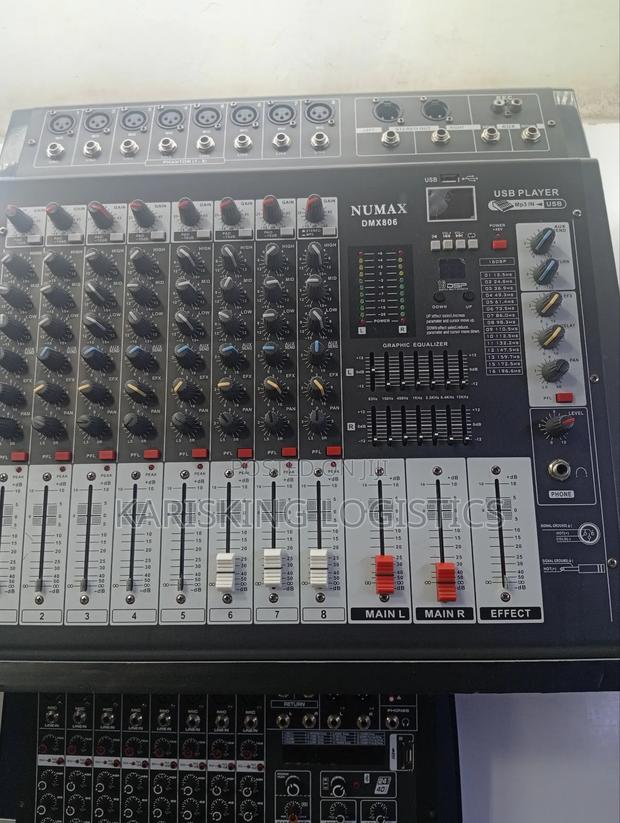 8 Channel Numax Mixer - main view