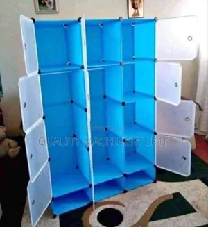 Classic Plastic Wardrobe 3 Column
