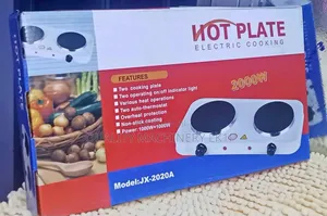 Top Electric Double Hotplate 2000w