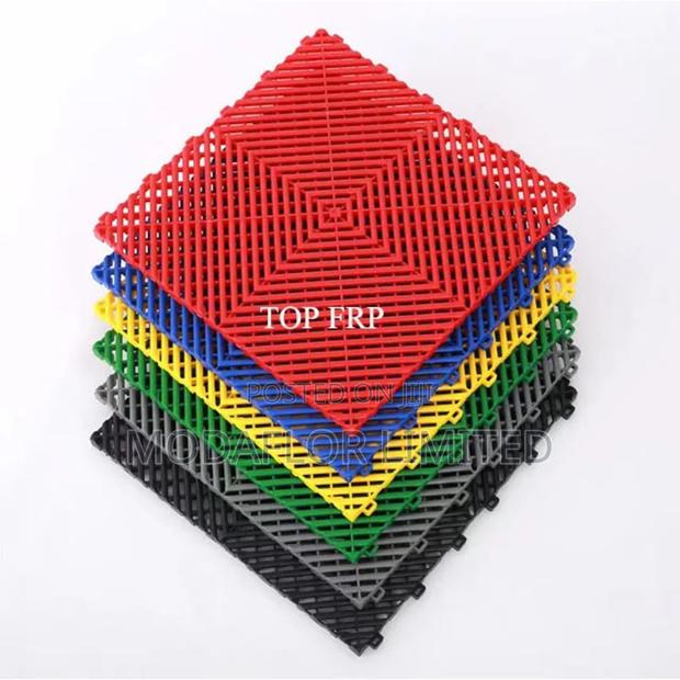 Durable Garage Flooring Interlocking Mats - main view