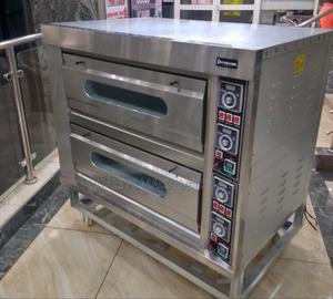 Commercial Premier 2 Deck 4 Tray Electric Industrial Oven - main view