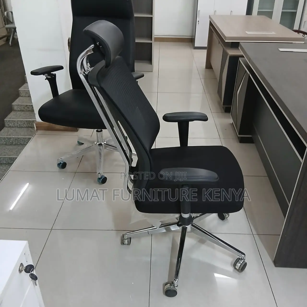 Lumbar Support Mesh Office Seat
