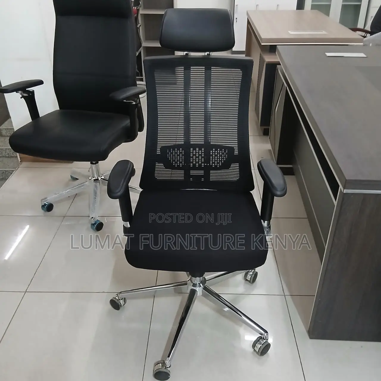 Lumbar Support Mesh Office Seat