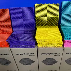 Tough Interlocking Mats for Workshops and Garages