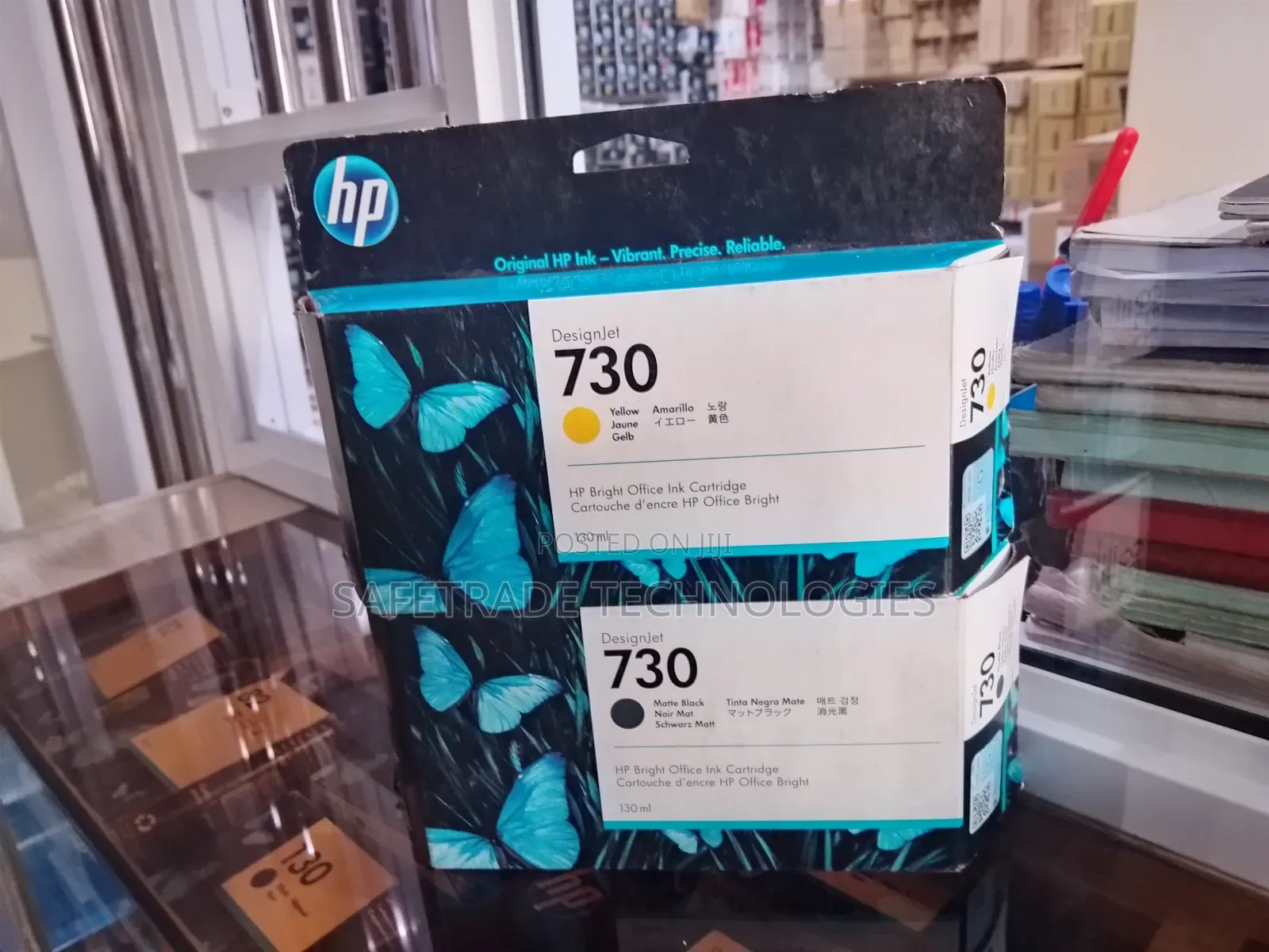 Sparkling Hp 730 Color Ink Cartridge