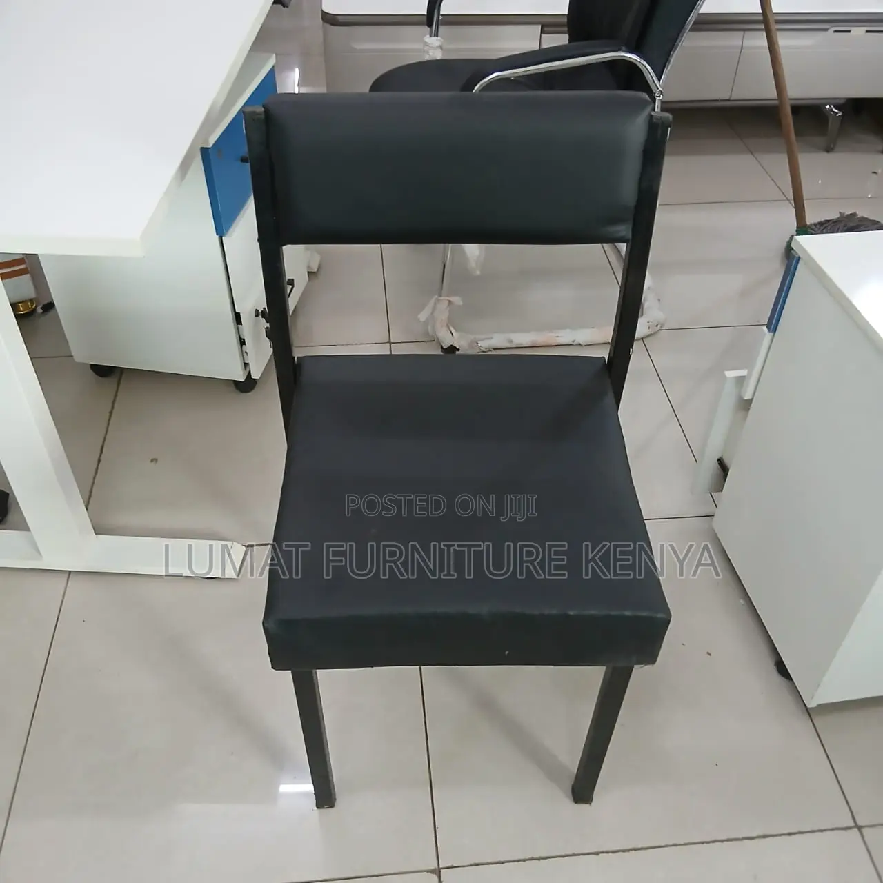 Black Catalina Guest Chair