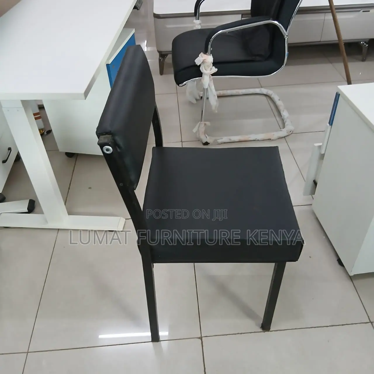 Black Catalina Guest Chair