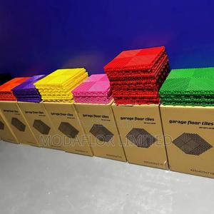 Non Slip Garage Interlocking Mat System - thumbnail 2
