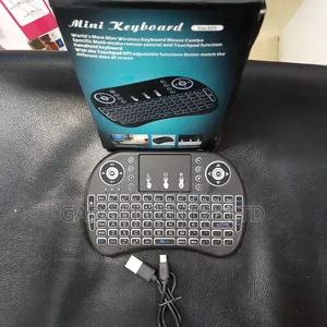 Multimedia Remote Control and Touchpad Function Handheld Keyboard