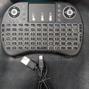 Multimedia Remote Control and Touchpad Function Handheld Keyboard