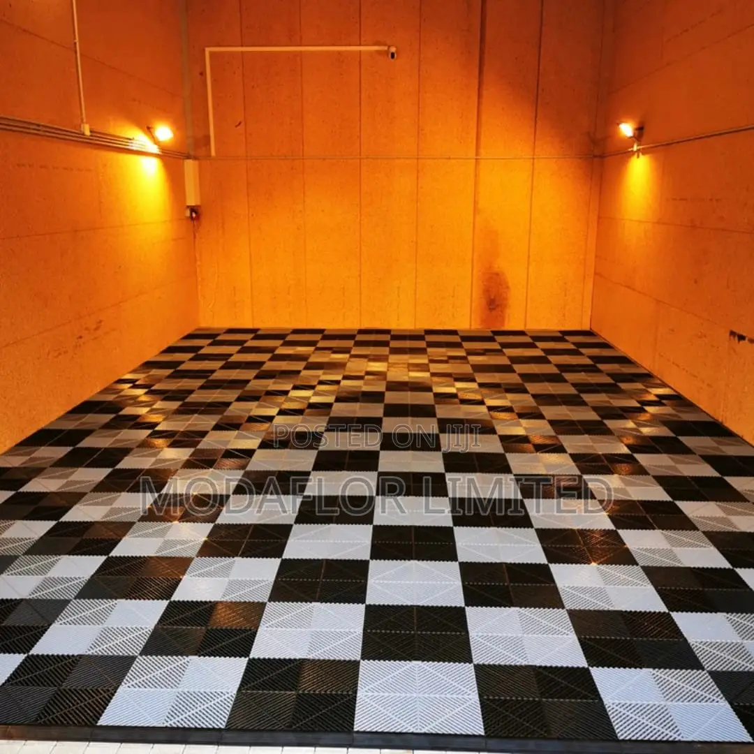 Heavy Load Interlocking Tiles for Garage