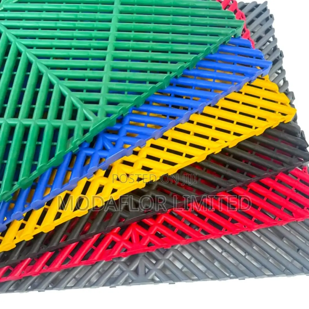 Shock Absorbent Garage Interlocking Flooring
