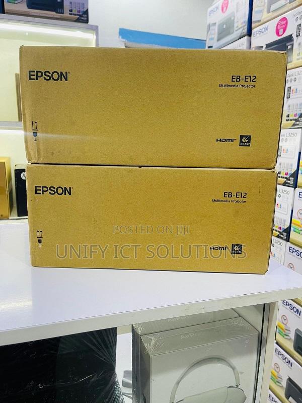 Epson Eb-E12 Projector || Epson Eb-E12 3600 Lumens - thumbnail 2
