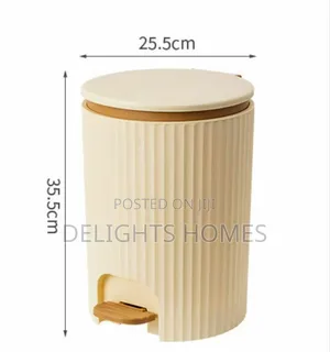 Foot Pedal Push Dustbin_nje