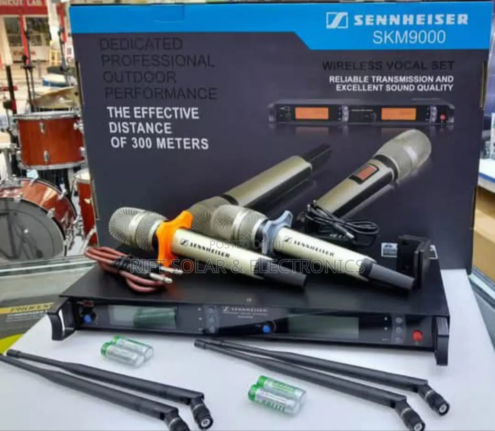 Sennheiser Skm9000 300 Meters Frequency Range Wireless Microphone