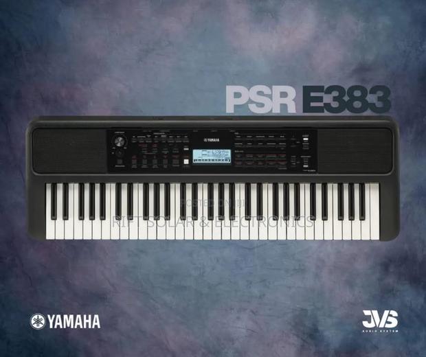 Yamaha PSR E 383 Portable Keyboard With Original Adapter - main view
