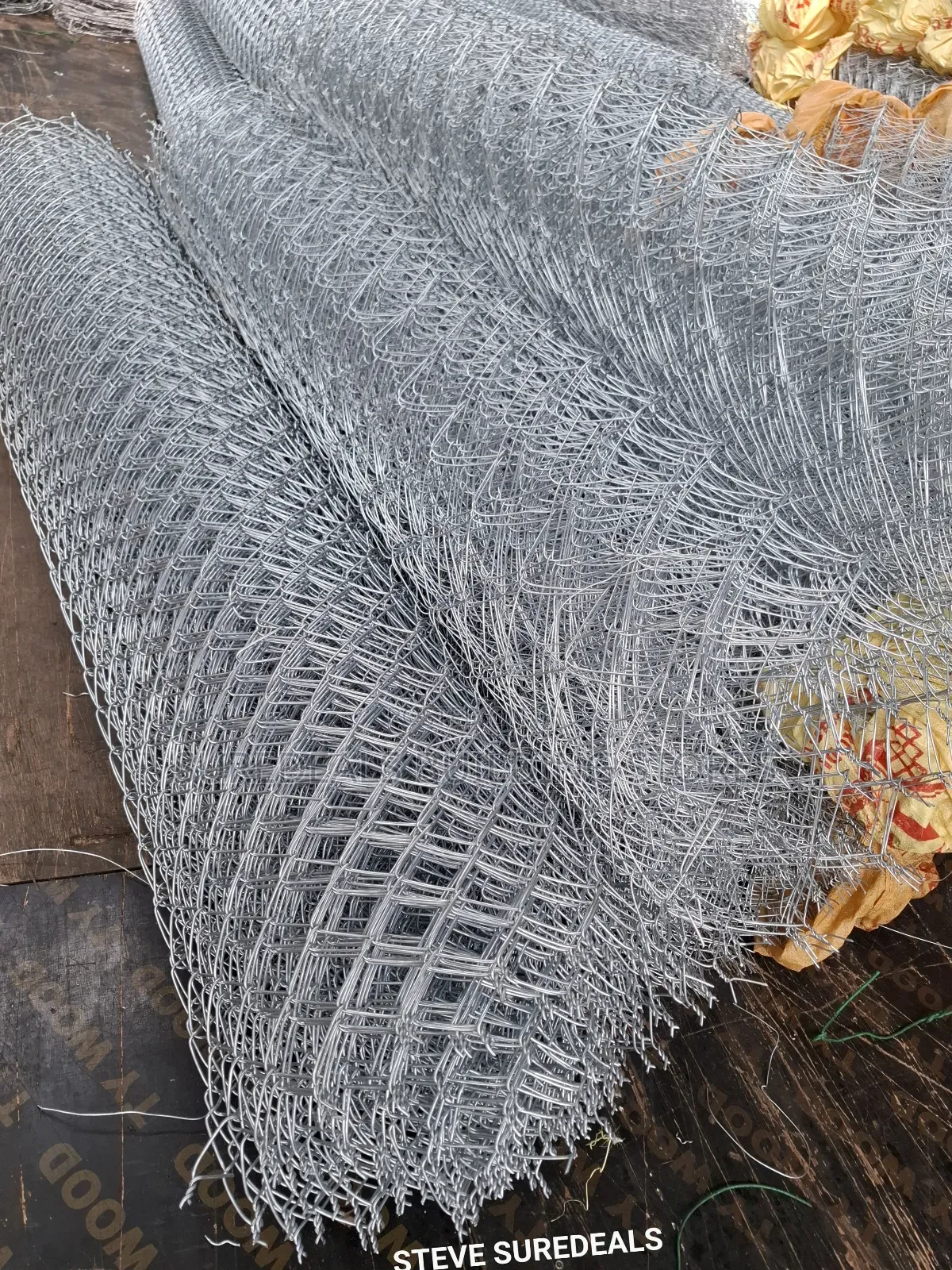 Galvanised Chainlink Fencing Wire 12.5g ,8ft * 18mtrs