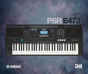 Yamaha PSR E 473 Portable Keyboard With Original Adapter - thumbnail 2