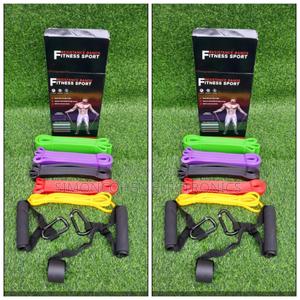 5 In One Resistance Bands With Handles - thumbnail 2