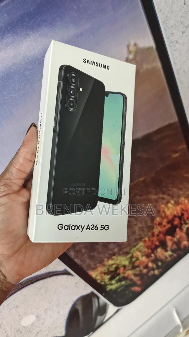 New Samsung Galaxy A26 128 GB Black - thumbnail 3