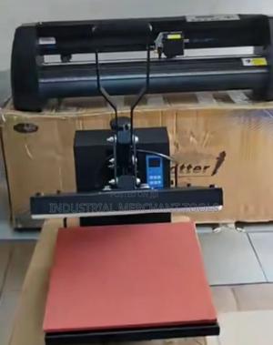 2ft Plotter Cutting Machine+A3 Flatbed Heat Press Machine - main view