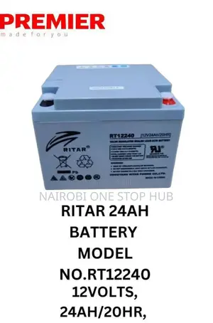 Ritar 12v 24ah Sealed Lead-Acid Battery