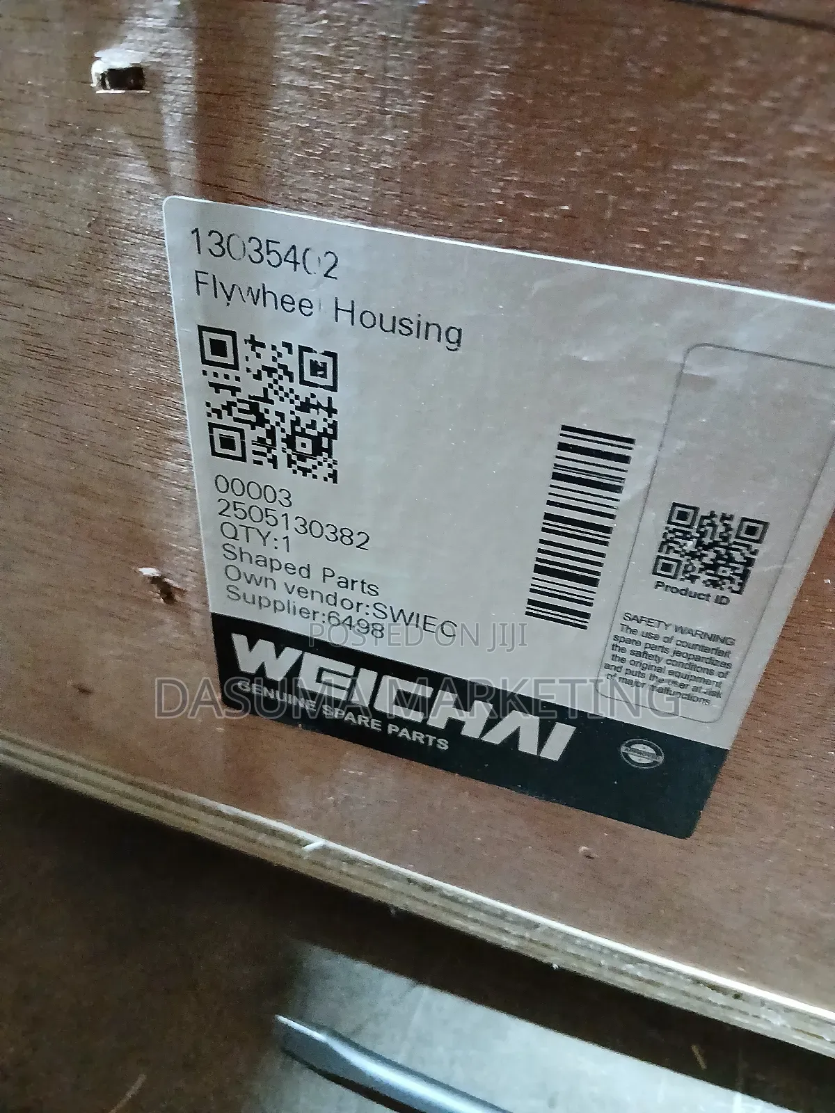 Weichai Flywheel Housing 