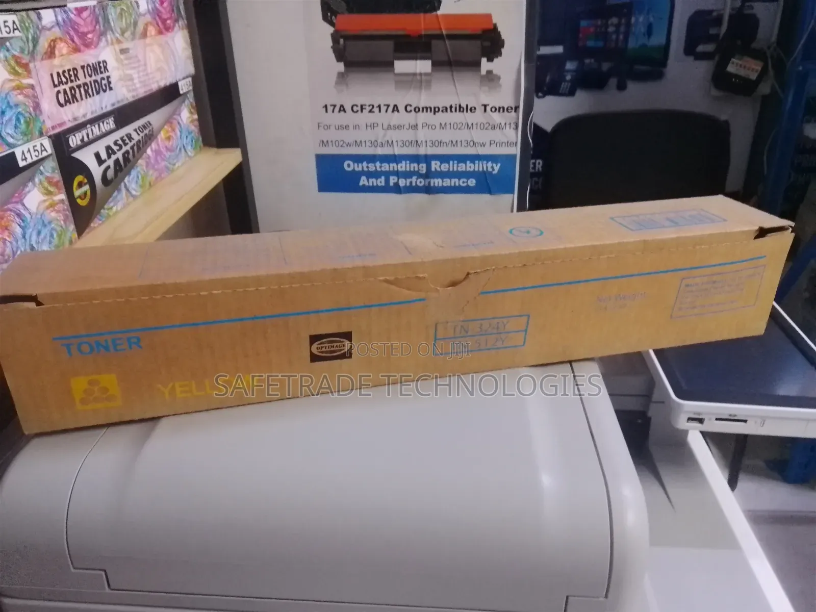Approved Tn 324/512y Toner Cartridge