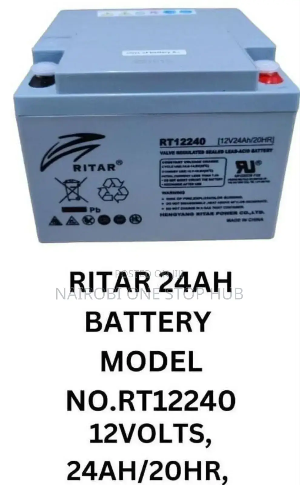 Ritar Sealed Lead-Acid Battery