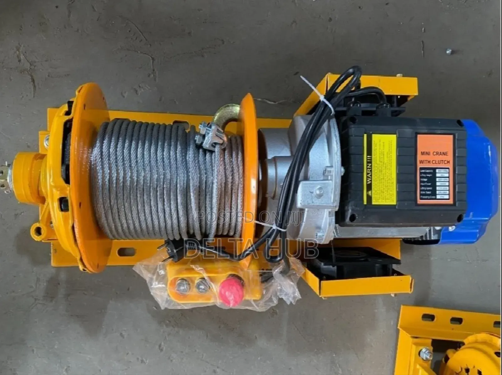 Electric Heavy-duty -steel Cable Lifting Winch System