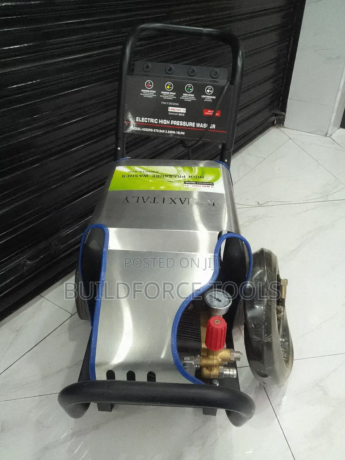 K-Max Italy 4000psi Electric High Pressure Washer