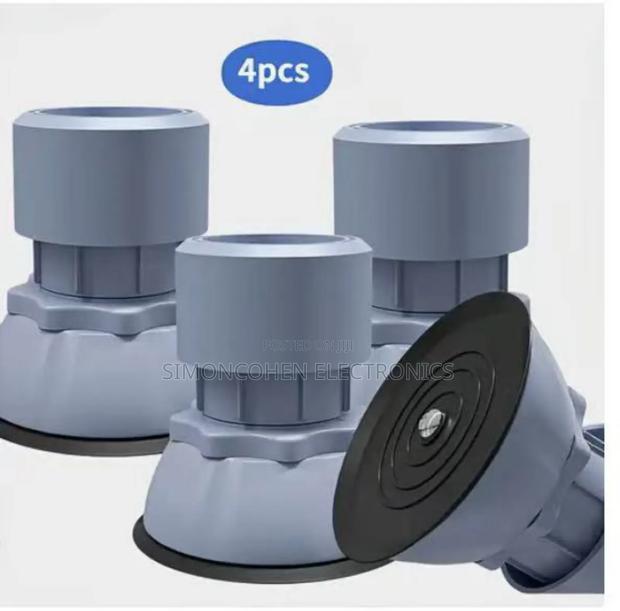 4pcs Adjustable Washer & Fridge Foot Pads Anti Shock Pads