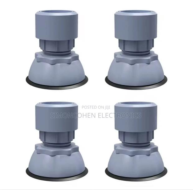 4pcs Adjustable Washer & Fridge Foot Pads Anti Shock Pads - thumbnail 2