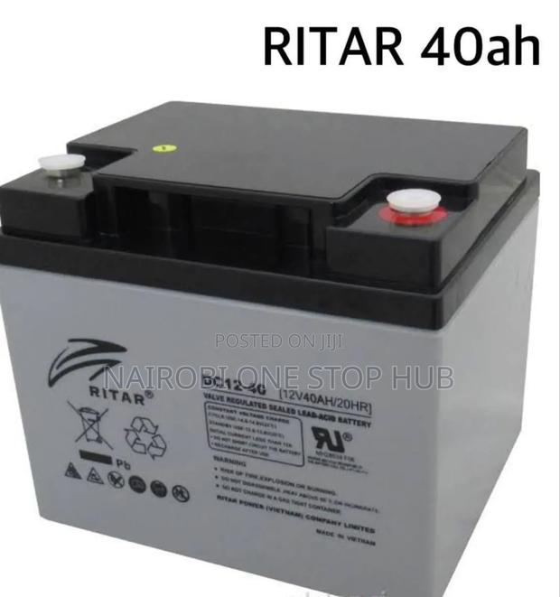 Ritar 12v 40ah Sealed Lead-Acid Battery