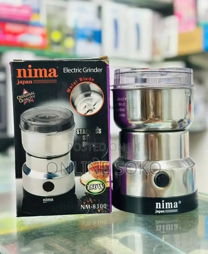 Electric Grinder Nm-8300, 150w, Stainless Steel Coffee Spice Grinder