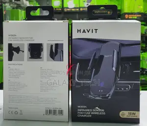 Havit Wireless Car Charger// Phone Holder W3034 15w