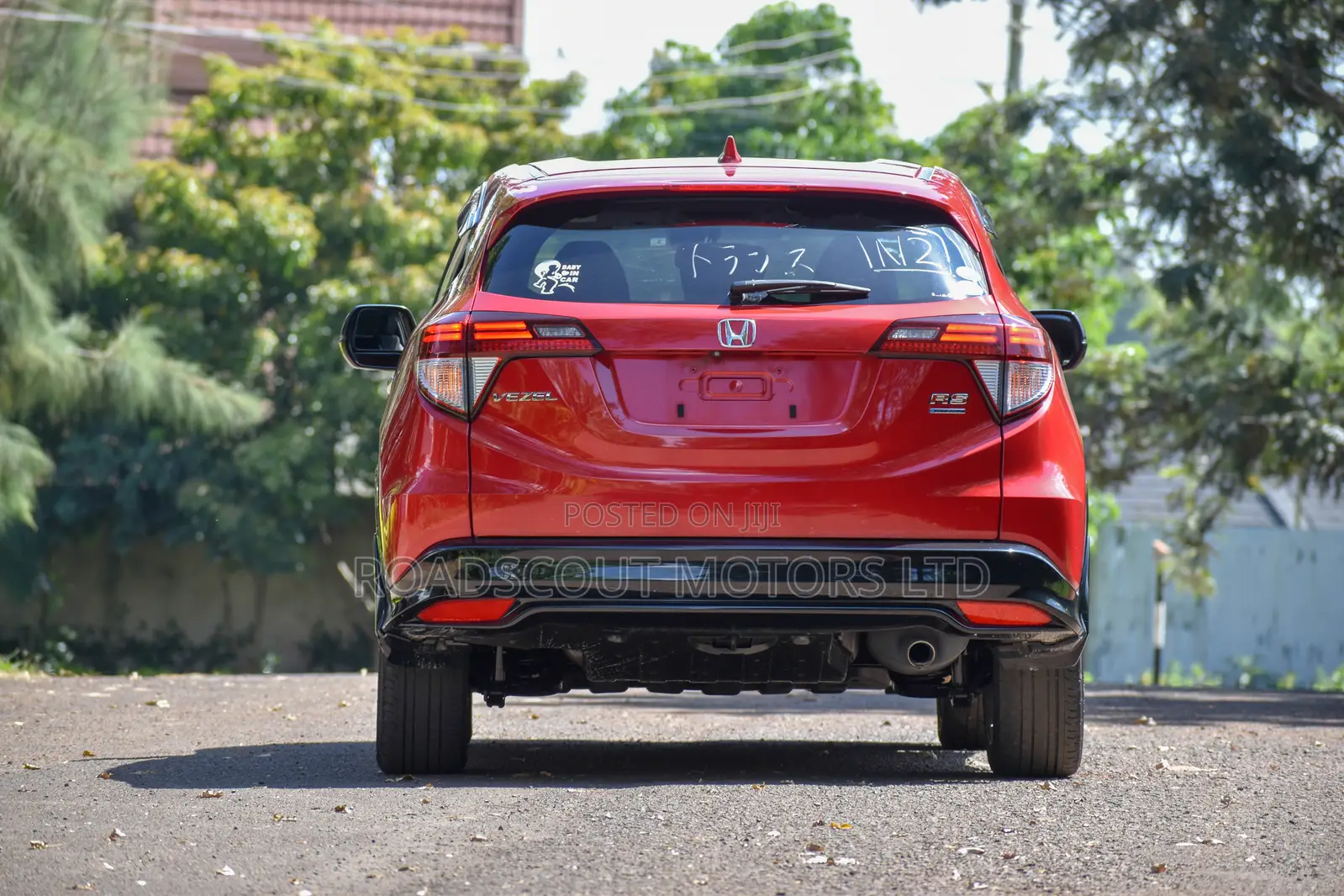 Honda Vezel 2018 Red
