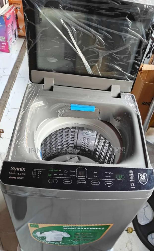 8kg Syinix Topload Full Automatic - main view