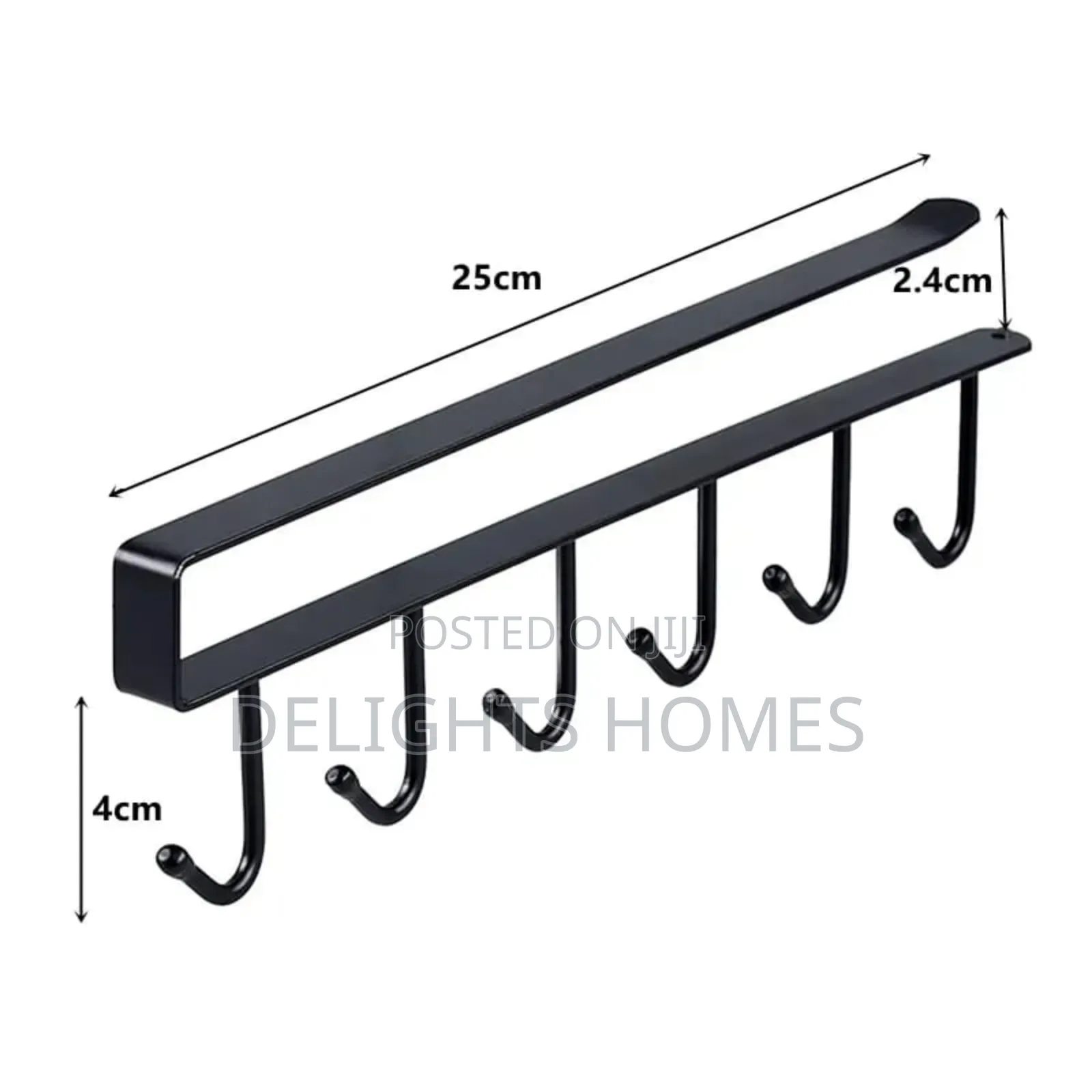Iron 6 Hook Storage _Cu