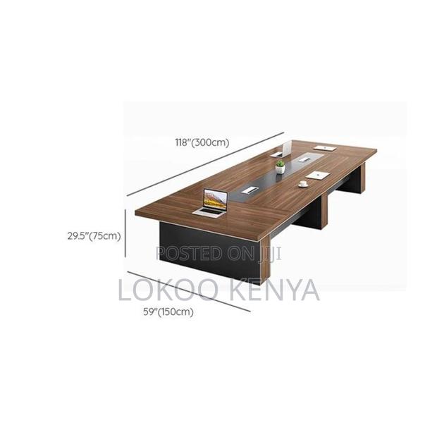 Office Table; 3 M Brown Advanced Premium Executive Boardroom Table - thumbnail 4