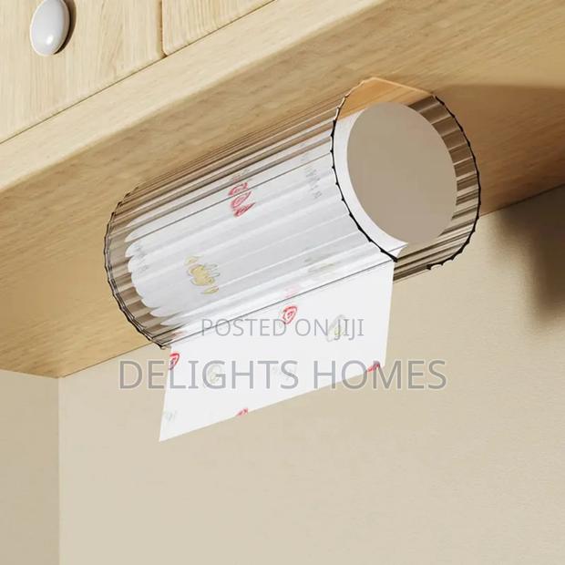 Wall-Mounted Bathroom Tissue Box_cu - thumbnail 2