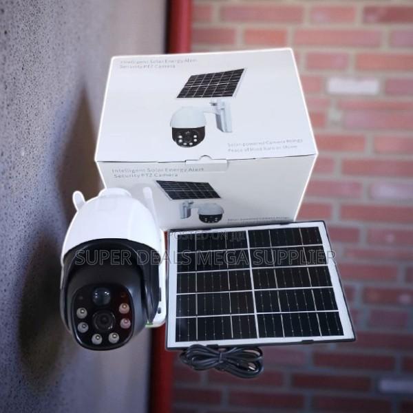 4g PTZ Outdoor Camera With Solar Power, Audio Recording and Alerts