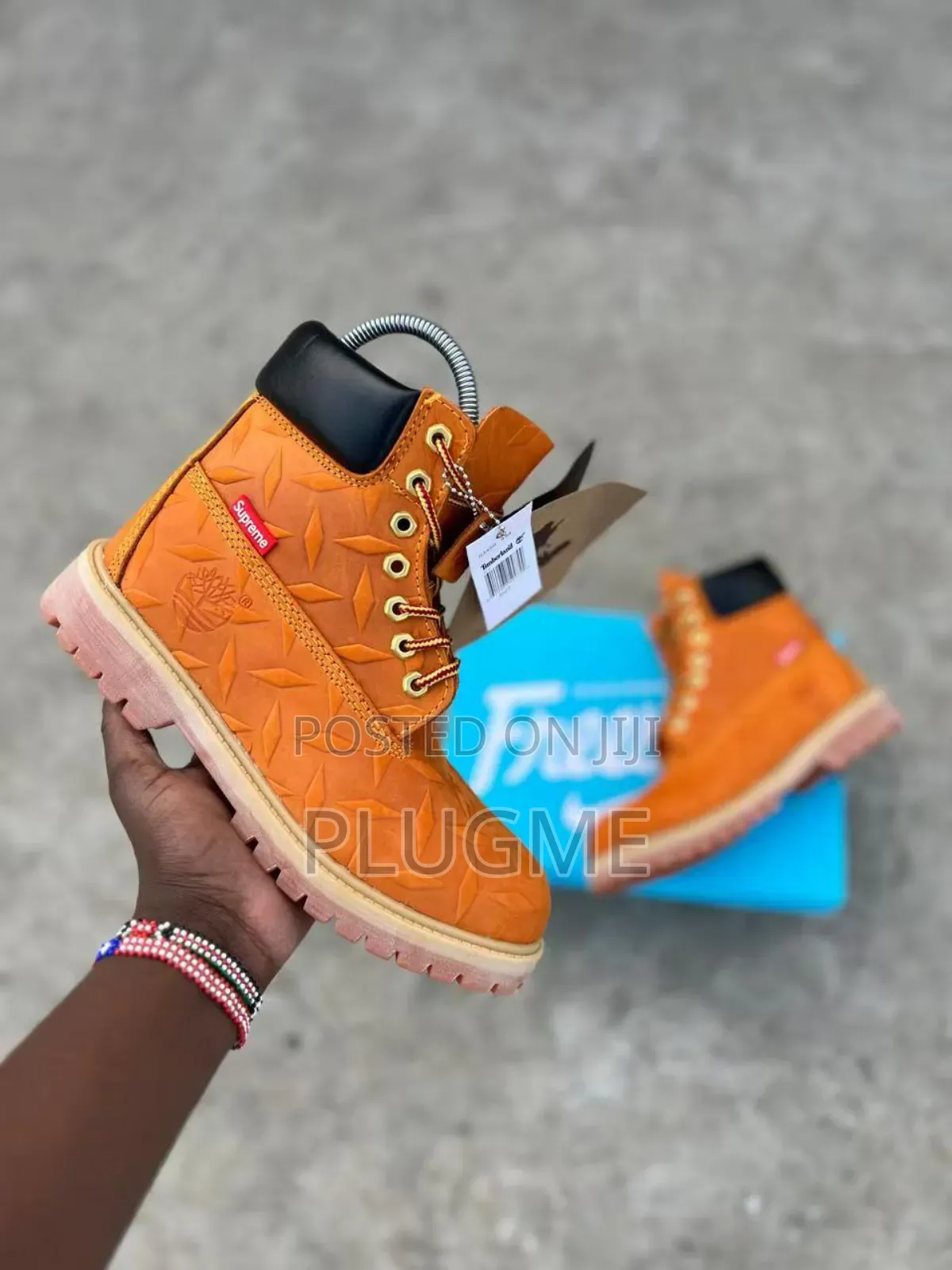 Supreme Genuine Leather Timberland Boots