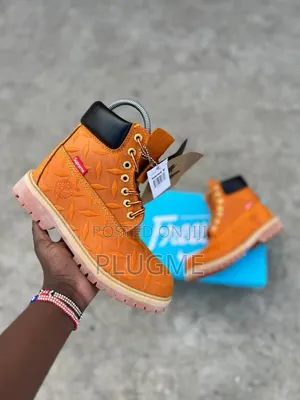 Supreme Genuine Leather Timberland Boots