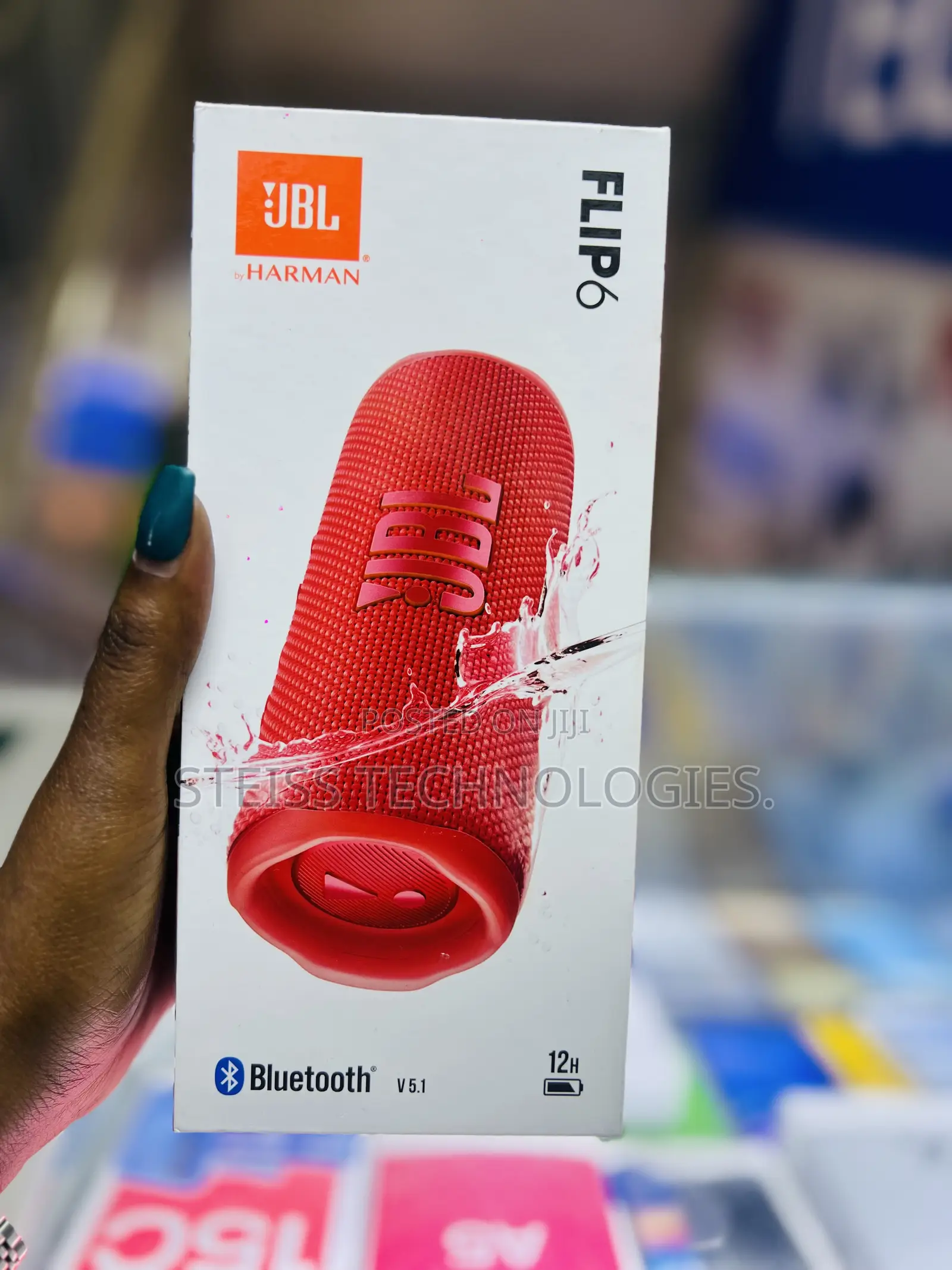 JBL Flip 6 Wireless Speakers.