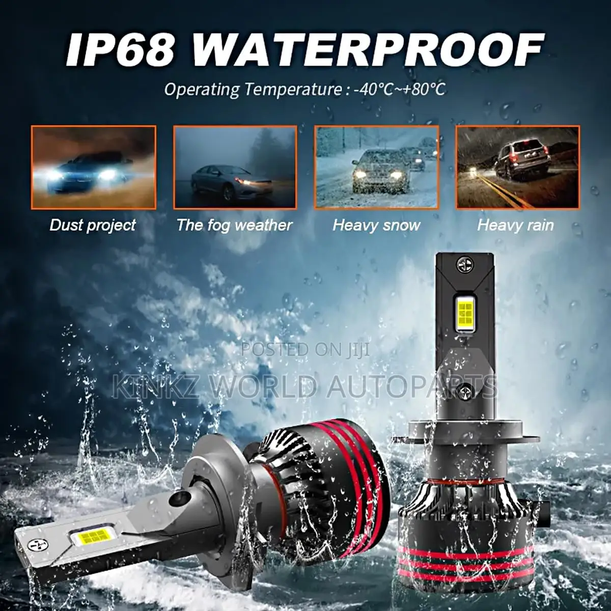 M8 Pro H4 H8 H11 H7 Car Led Headlight Bulbs High Quality 120w