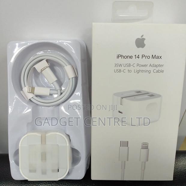 35 W Usb - C Power Adapter for iPhone 14 Promax - thumbnail 2