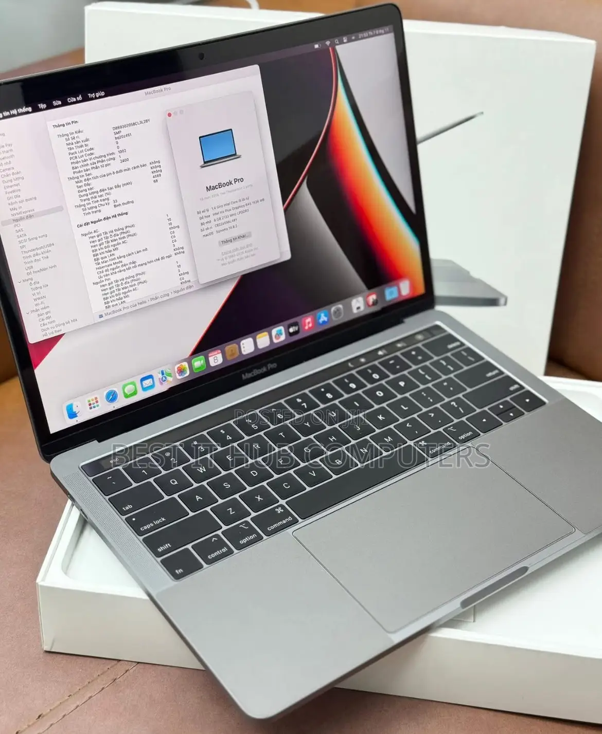 Laptop Apple MacBook Pro 2019 16GB Intel Core i7 SSD 512GB